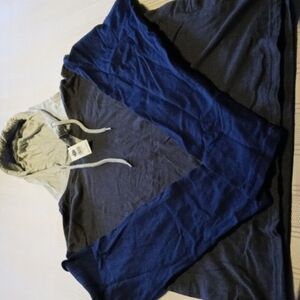 𝅺BURNSIDE hoodie. Charcoal color. Brand new with tags. Size large.